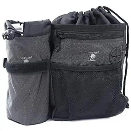 Dog Treat Training Pouch Built-in Poop Bag Dispenser Large Capacity Portable Snack Toys Waterproof Outdoor Necessities 3 Ways to Wear