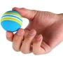 CHXIHome Interactive Dog/Cats Ball Toys, Rolling Ball Toys, Pet Product Cat Puppy Chew Ball Rainbow Ball Pet Toys Interactive Ball(Orange)