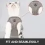 HEQUSigns Adjustable Cat Harness, Dog Vest Harness Set Escape Proof Walking Cat Jacket, Easy Walk Puppy Harness Training For Dog/Cat/Kitten/Rabbit/Ferret/Chicken Outfit Harness Outdoor Travel HEQUSigns Adjustable Cat Harness, Dog Vest Harness Set Escape Proof Walking Cat Jacket, Easy Walk Puppy Harness Training For Dog/Cat/Kitten/Rabbit/Ferret/Chicken Outfit Harness Outdoor Travel