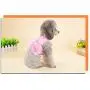 NACOCO Dog Flower Harness Waking Vest Harness with Pet Leash for Halloween Cat Puppy Girl (M)