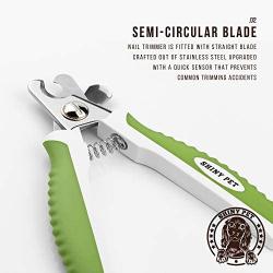 Dog Nail Clippers with Safety Guard - Pet Nail Clippers for Large Medium Small Breed - Protective Nail Cutter, Safe Claw Trimmer, Ergonomic Toenail Scissors - Ebook Guide