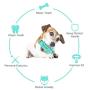 Dog Toys Dog Toothbrush Chew Toys Dental Dog Teeth Cleaning Stick Leaky Eclipse Ball Puppy Dental Care Brushing Toy Suitable for Medium to Large Dogs