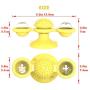 Anxyuan Cat Windmill Toy Turntable Teasing Interactive Pet Supplies for Cat Scratching Tickle Hair Brush with Catnip and Bell for Indoor Cats Anxyuan Cat Windmill Toy Turntable Teasing Interactive Pet Supplies for Cat Scratching Tickle Hair Brush with Catnip and Bell for Indoor Cats
