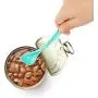 4 Pieces Pet Food Can Spoons Dog Cat Can Spoons Long Handle Dog Can Spoons Plastic Curved Design Pet Food Mixing Spoons 4 Pieces Pet Food Can Spoons Dog Cat Can Spoons Long Handle Dog Can Spoons Plastic Curved Design Pet Food Mixing Spoons