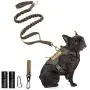 PETAGE Dog Harness and Dog Leash 6FT Heavy Duty Dog Leash with 2 Padded Handles PETAGE Dog Harness and Dog Leash 6FT Heavy Duty Dog Leash with 2 Padded Handles