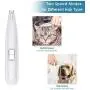 DELOMO Paw Clippers for Dogs, 2-Speed Mode Professional Cordless Dog Paw Trimmer for Trimming Pet Hair Around Paws, Eyes, Ears, Face, Rump, Low Noise DELOMO Paw Clippers for Dogs, 2-Speed Mode Professional Cordless Dog Paw Trimmer for Trimming Pet Hair Around Paws, Eyes, Ears, Face, Rump, Low Noise