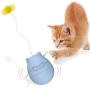 ISOPHIS Interactive Cat Toys for Indoor Cats, Robotic Cat Toys with Automatic Self Rotating and Tumbler Toy Functions