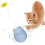 ISOPHIS Interactive Cat Toys for Indoor Cats, Robotic Cat Toys with Automatic Self Rotating and Tumbler Toy Functions