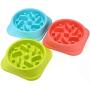 Studyset Slow Feeder Cat Bowl, Pet Puppy Treat Dispenser Dog Puzzle Toy Bowl Interactive Training Games Feeder