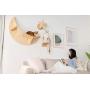 MYZOO Luna: Wall Mounted Cat Bed, Wooden Cat Furniture, Floating Cat Perch, Cat Tree, Cat Shelves