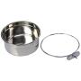 redcolourful Durable Pet Puppy Dog Parrot Food Water Bowl S M L