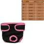 JinTuDi 4pc Pet Parents Premium Washable Dog Diapers Doggie Diapers Female Male Dog(Small) JinTuDi 4pc Pet Parents Premium Washable Dog Diapers Doggie Diapers Female Male Dog(Small)