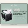 petisfam Top Load Pet Carrier for Large and Medium Cats, Small Dogs. Easy to get cat in, Carry, Storage, Clean and Escape Proof