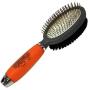 GoPets Ultimate Grooming Bundle for Pets with Double Sided Dematting & Deshedding Rake Tool, Self Cleaning Slicker Brush, 2 Sided Pin & Bristle Comb, and Nail Clipper with Nail File for Dogs and Cats