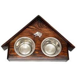 Dalmatian, a Dogs Bowl with a Relief from ArtDog
