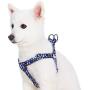 Blueberry Pet 5 Patterns Silkscreen Print/Flocking Print Dog Harnesses