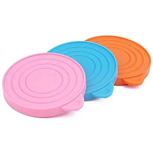 ThinkPet Food-Grade Silicone Pet Food Storage Can Lid Cover,One Fits Three Standard Sizes Can Tops ThinkPet Food-Grade Silicone Pet Food Storage Can Lid Cover,One Fits Three Standard Sizes Can Tops