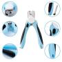 ELD Dog & Cat Pets Nail Clippers and Trimmers - with Safety Guard to Avoid Over Cutting, Free Nail File, Razor Sharp Blade - Professional Grooming Tool for Large and Small Animals