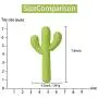 MewaJump Dog Chew Toys, Durable Rubber Dog Toys for Aggressive Chewers, Cactus Tough Toys for Training and Cleaning Teeth, Interactive Dog Toys for Small/Medium Dog MewaJump Dog Chew Toys, Durable Rubber Dog Toys for Aggressive Chewers, Cactus Tough Toys for Training and Cleaning Teeth, Interactive Dog Toys for Small/Medium Dog