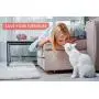 Ronton Cat Scratch Deterrent Tape - 12 in X 17 in Anti Scratch Tape for Cats (10 Sheet) | 100% Transparent Clear Double Sided Training Tape | Pet & Kid Safe | Furniture, Couch, Door Protector Ronton Cat Scratch Deterrent Tape - 12 in X 17 in Anti Scratch Tape for Cats (10 Sheet) | 100% Transparent Clear Double Sided Training Tape | Pet & Kid Safe | Furniture, Couch, Door Protector