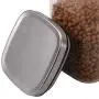 Pethiy Dog Food and Treats Storage Container - Clear Glass - Storage Canister Tins Pethiy Dog Food and Treats Storage Container - Clear Glass - Storage Canister Tins