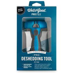 Well & Good Prostyle Dog Deshedding Tool for Small to Medium Breeds, Small/Medium