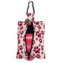 Barkertime Happy Paws Dog Poop Bag Dispenser - Made in USA - Great Gift for Dog Owner