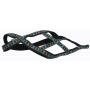 Weight Pulling Sledding Dog Harness X-Back Style Black/Blue XLarge, 22.5'' Neck Circumference.
