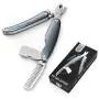 PETXIAOWU Dog Nail Clippers and Trimmer with File and Grooming Brush, Heavy Duty Nailclipper with Safety Guard to Avoid Over-Cutting for Cat, Dog, Rabbit, Guinea Pig at Home