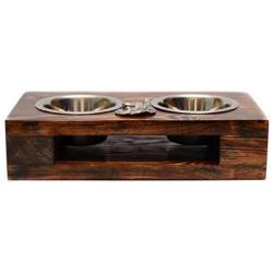 Rough Collie, a Dogs Bowl with a Relief from ArtDog