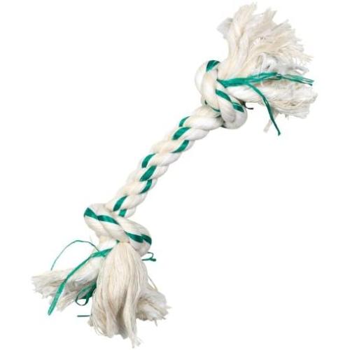Booda Fresh N Floss 2-Knot Rope Bone Spearmint Large