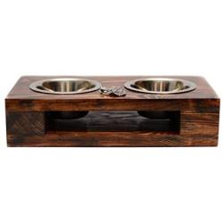 Springer Spaniel, a Dogs Bowl with a Relief from ArtDog