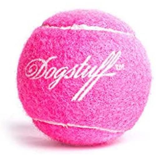 Dog Toy Ball bite-Proof Food Ball Tennis Small Large Dog Interactive pet Toy Ball - Pink - Large