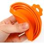 2 LIDS in a Packs, Silicone Pet Can Cover,Fits Most Standard Size Dog and Cat Can Tops, Three Sizes (Multi-color random delivery)