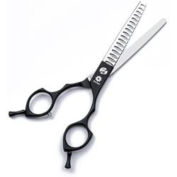 Dream Reach 6.5 Dog Grooming Scissors - Twin Tail Professional Pet Cat Hair Scissors - Best Cutting & Curved & Chunker Shear Pet Clipping Scissors for Small Large Dogs Cats