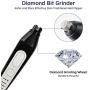 PetsBark 2in1 Dog Nail Grinder and Grooming Clippers, Professional Pet Nail Trimmer, Noiseless Rechargeable Cordless Safety Paw Tool Trimming Large Dogs Pets Hair Around Paws, Eyes, Ears, Face