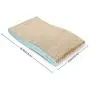 AMZNOVA Cat Scratcher, Reversible S-Curved Corrugated Cardboard Kitty Scratching Pad Lounge with Catnip, 1 Pack, Baby Blue AMZNOVA Cat Scratcher, Reversible S-Curved Corrugated Cardboard Kitty Scratching Pad Lounge with Catnip, 1 Pack, Baby Blue