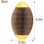 Cat Toys for Indoor Cats, Upgrade Catnip Kitten Toys for Cats, Cardboard Scratch Ball Refillable Catnip Toy Cat Tickle Toy Set with Catnip, Cat Interactive Toys for Kitten Scratching Playing