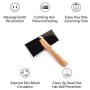 Claw Claws Pet Slicker Brush for Dogs and Cats, Wooden Handle with Stainless Steel Soft Pins, Gently Remove Tangled, Loose Undercoat and Mats Hair, Pet Grooming Brush, Soft Pin Brush Tool