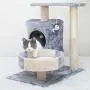 N/D cat Trees and Towers Scratching Post ,Cat Platform with cat Litter, Two-Story cat Playground Furniture N/D cat Trees and Towers Scratching Post ,Cat Platform with cat Litter, Two-Story cat Playground Furniture
