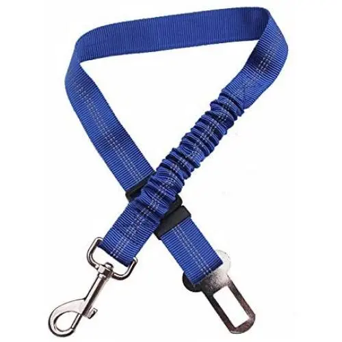 UUME Anti Shock with Clip Dog Pet Vehicle Pet Seat Belt Harness Leash Safety Harness Safety Belt(Blue)