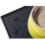 Leeko Silicone Waterproof Dog Cat Pet Food Mats Tray, Silicone Waterproof Pet Food Mat, No Mess Pet Food Mat Dog Bowl Placemat