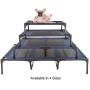 Elevated Pet Bed-Portable Raised Cot-Style Bed W/Non-Slip Feet Variety