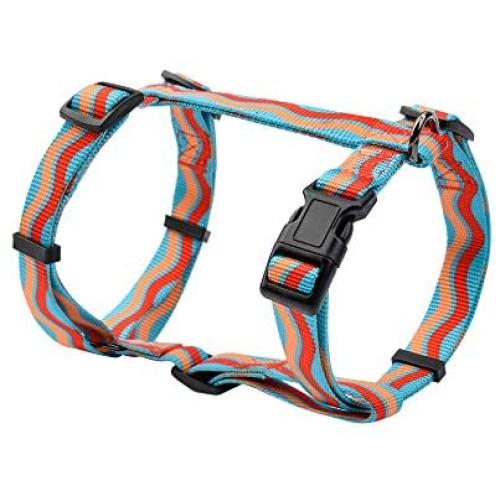 DYAprWu Adjustable No Pull Dog Harness Durable Print Harness Escape Proof for Small Medium and Large Dog Great for Dog Sports Training Walking Running