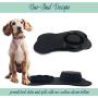 Spill Proof Dog Bowl Mats for Food and Water Slow Feed Dog Bowl Mat No Spill Dog Bowl Cute Dog Bowls