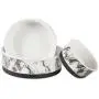 Bone Dry Elegant Marble Design Ceramic Pet Bowl Bone Dry Elegant Marble Design Ceramic Pet Bowl