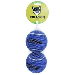 PIKASEN Squeaky Tennis Balls for Dogs - 4'' 2.5'' and 2'' Sizes Premium Strong Dog & Puppy Balls for Training, Play, Exercise and Fetch  