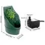 180125mm ABS Automatic Reptile Water Drinking Filter Feeding Drinkers Tools Drinking Water Fountain Lizard Chameleon Amphibian