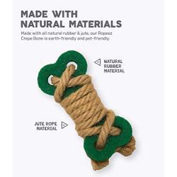 Outward Hound Naturals Dog Toys - All Natural Green Toys for Gentle Play