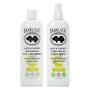 BarkLogic Deodorizing 2 in 1 Dog Shampoo and Coat Spray Kit - Natural Enzymes With Refreshing Lemon Essential Oil, Eco-Friendly, No Sulfate Dog Deodorizing Formula for Sensitive And Dry Skin